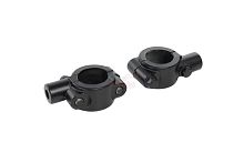 Кронштейны крепления зеркал М10 ЧЕРНЫЕ (алюминий)(ПАРА)