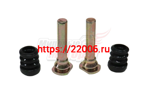 Направляющая суппорта переднего по 2шт. FORA, AMULET, KIMO, QQ6, TIGGO (A21-XLB6GN3501067B) Направляющая суппорта переднего по 2шт. FORA, AMULET, KIMO, QQ6, TIGGO (A21-XLB6GN3501067B)