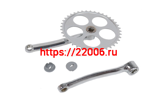 Шатуны 20" 40зуб/165мм (квадрат) (комплект) Шатуны 20" 40зуб/165мм (квадрат) (комплект)