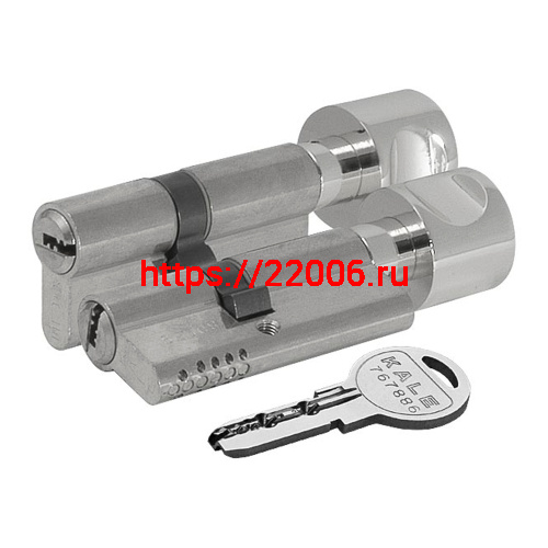 Цилиндровый механизм Kale kilit (Кале килит) с вертушкой 164 OBS SCE/115 (40+10+65) mm никель 5 кл. фото 3 Цилиндровый механизм Kale kilit (Кале килит) с вертушкой 164 OBS SCE/115 (40+10+65) mm никель 5 кл. фото 3