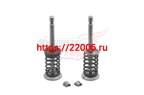 Клапана Каскад в сборе с пружиной клапана (комплект БЕЗ ТОЛКАТЕЛЕЙ) Клапана Каскад в сборе с пружиной клапана (комплект БЕЗ ТОЛКАТЕЛЕЙ)