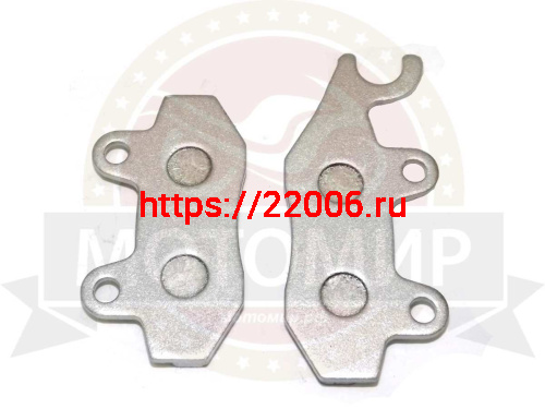 Колодки тормозные дисковый тормоз Гиро180 с ухом (правые) Z50R, Volcan, Honda SR80, Nirvana FA135 фото 2 Колодки тормозные дисковый тормоз Гиро180 с ухом (правые) Z50R, Volcan, Honda SR80, Nirvana FA135 фото 2
