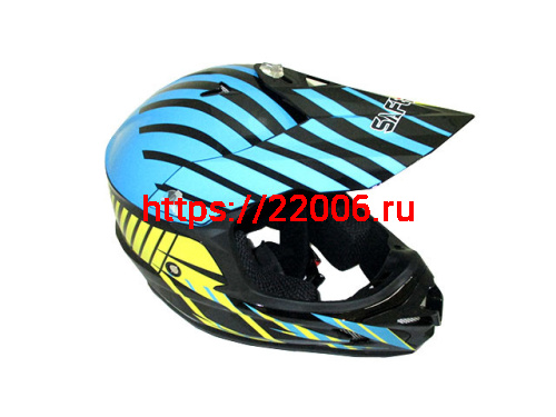 Мотошлем SAFEBET HF-115 (cross kids) black Q184 (S)