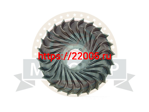 Крыльчатка маховика 168F (GX 160) (YT-GP-000096). 4-1