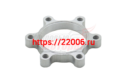Адаптер (переходник) на тормозной диск d=140мм с резьбой (6 болтов) Адаптер (переходник) на тормозной диск d=140мм с резьбой (6 болтов)