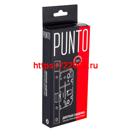 Защелка Punto (Пунто) врезная METL72-50 ( L72-50) CF кофе фото 2