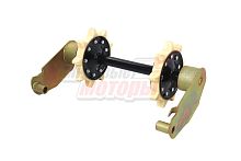 Вал Буран направляющий ведомый (с балансирами)(110200300)+(110200110+110200090)