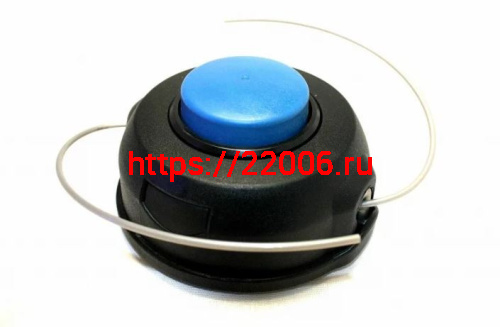 Катушка для тримера (M10х1,25L), с упрощенной заправкой лески (с пластиковой кнопкой)