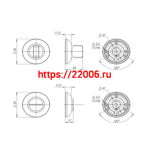Ручка Ajax (Аякс) поворотная BK6.R.JR54 (BK6 JR) ABG-6 зелёная бронза фото 3 Ручка Ajax (Аякс) поворотная BK6.R.JR54 (BK6 JR) ABG-6 зелёная бронза фото 3