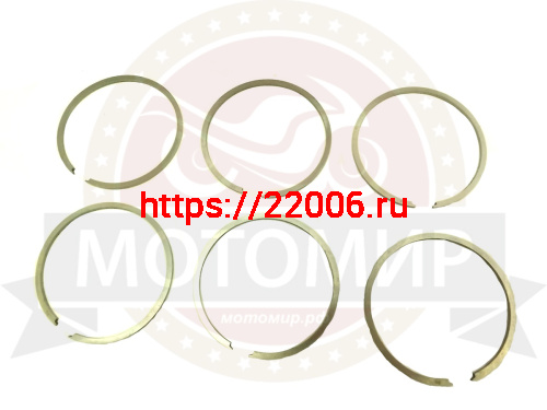 Кольца Ява 12В 4 ремонт (59,0мм) (1 компл. =6 шт.)
