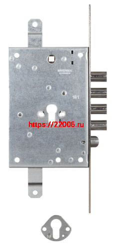 Корпус Mottura (Моттура) врезного замка с защёлкой 85.971-S RN (левый) фото 2 Корпус Mottura (Моттура) врезного замка с защёлкой 85.971-S RN (левый) фото 2