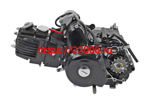 Двигатель 1P52FMН 110см3 эл.стар, 4МКПП 1 вниз+3 вверх, Delta, Alpha (ЧЕРНЫЙ) фото 2 Двигатель 1P52FMН 110см3 эл.стар, 4МКПП 1 вниз+3 вверх, Delta, Alpha (ЧЕРНЫЙ) фото 2