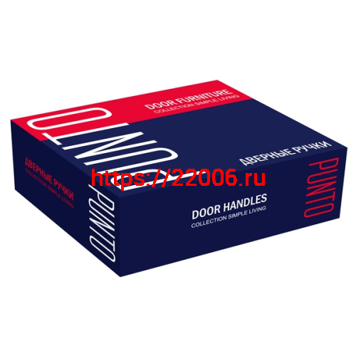 Ручка Punto (Пунто) раздельная ATLAS TL SN/CP-3 матовый никель/хром фото 2