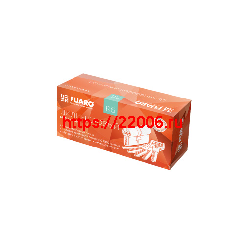 Цилиндровый Fuaro (Фуаро) механизм (R602) R6002Knob68(26+10+32) CP хром 5Key с вертушкой фото 2 Цилиндровый Fuaro (Фуаро) механизм (R602) R6002Knob68(26+10+32) CP хром 5Key с вертушкой фото 2