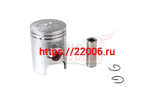 Поршень 39,75 мм Honda Dio50 (AF18) +0.75 (с кольцами, пальцем, стопор.кольц.) Поршень 39,75 мм Honda Dio50 (AF18) +0.75 (с кольцами, пальцем, стопор.кольц.)