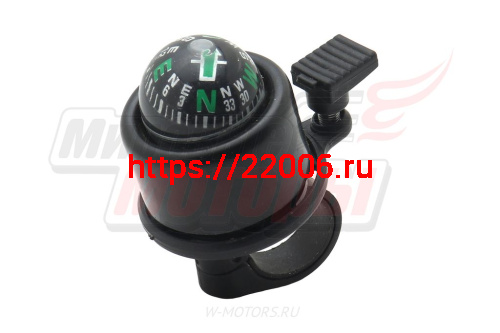 Звонок Вело малый с КОМПАСОМ фото 2 Звонок Вело малый с КОМПАСОМ фото 2