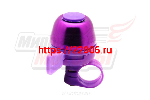 Звонок Вело метал./пластик (разные цвета) фото 3 Звонок Вело метал./пластик (разные цвета) фото 3