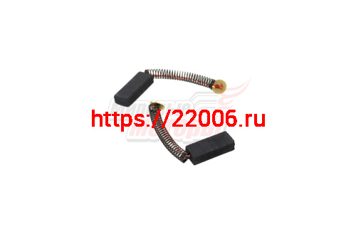 Щетки (№421) (5х8х20) к пылесосу "Ракета" d.7,0 кр.пятак Щетки (№421) (5х8х20) к пылесосу "Ракета" d.7,0 кр.пятак