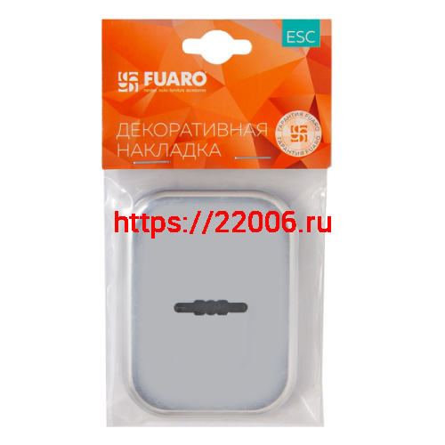 Накладка Fuaro (Фуаро) на сувальдный замок ESC.S.XL/K.486 CP (SC 486-S SQ XL) со шторкой хром (1шт.) фото 3 Накладка Fuaro (Фуаро) на сувальдный замок ESC.S.XL/K.486 CP (SC 486-S SQ XL) со шторкой хром (1шт.) фото 3