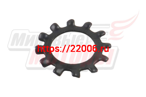 Шайба стопорная болта коленвала (пружинная) F50/F80 (лепестки наружные)
