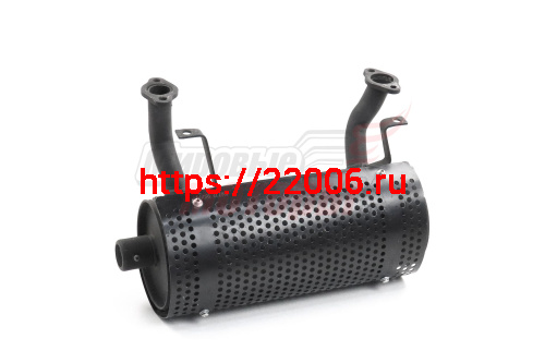 Глушитель 2V77F,2V78F,2V78F-2,2V78FA,2V78F-2A,2V78F-2A PRO, 2V80FD-A (ОРИГИНАЛ, "LIFAN") (18000)