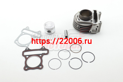 Поршневая в сборе Скутер 4х такт.(цил,порш,кольца,палец) 70см3 (47 мм) MM Поршневая в сборе Скутер 4х такт.(цил,порш,кольца,палец) 70см3 (47 мм) MM
