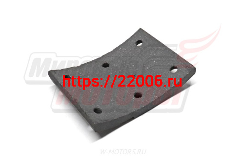 Накладка передней тормозной колодки Foton 1051, 1069 (110533-TF3501N-105B) фото 2 Накладка передней тормозной колодки Foton 1051, 1069 (110533-TF3501N-105B) фото 2