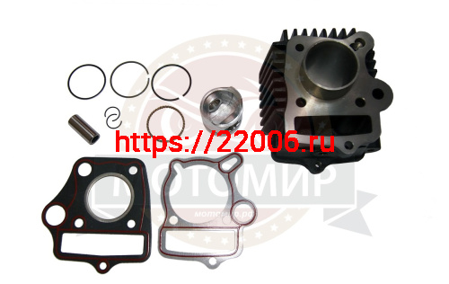 Цилиндр в сборе "Альфа, Zodiak90" 47 мм (цилиндр+поршень+палец+кольца)