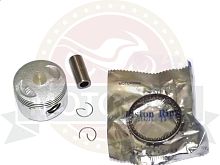 Поршень 47,00 мм 4 такт.скутер 139QMB (GY6) 80cc, Тюнинг (кольца, палец d13мм, стопорн. кольца)