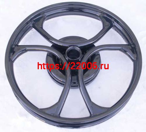 Колесо 18" в сборе сварное на трубах вылет, стандартный
