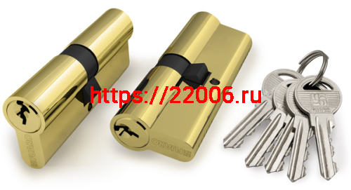 Цилиндровый Fuaro (Фуаро) механизм (100 ZA/60) 1000ZAKey60(25+10+25) PB латунь 5Key Цилиндровый Fuaro (Фуаро) механизм (100 ZA/60) 1000ZAKey60(25+10+25) PB латунь 5Key