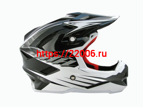 Мотошлем THH T-42 №2 black/white (L) Мотошлем THH T-42 №2 black/white (L)