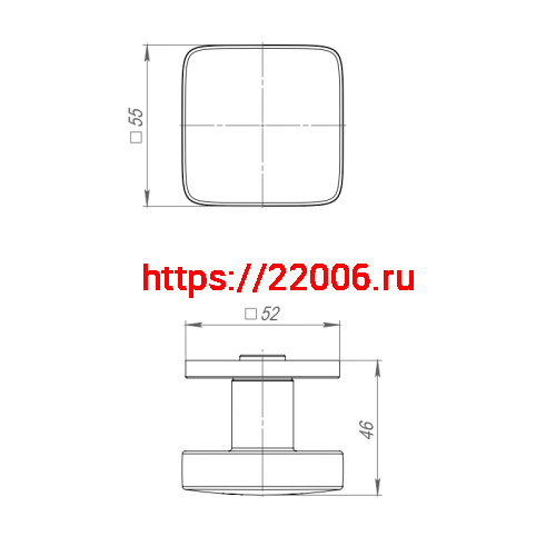 Ручка Punto (Пунто) раздельная R.ARC.R52.SALUT CP-8 хром ТРОСИК фото 4 Ручка Punto (Пунто) раздельная R.ARC.R52.SALUT CP-8 хром ТРОСИК фото 4
