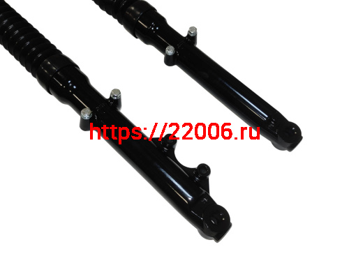 Вилка телескопическая передняя  COLT в сборе (ДИСКОВЫЙ тормоз) фото 4