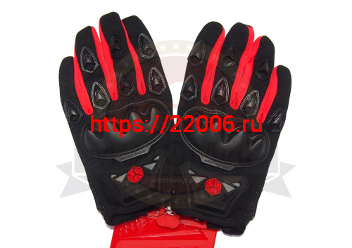 Перчатки SCOYCO (оригинал) МС-29, красный, р-р  L