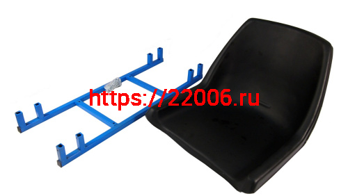 Сиденье для саней-волокуш 1700  на метал. раме одинарное №1