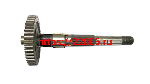 Вал редуктора вторичный , 2 амортизатора 1E40QMB L-192 мм. Вал редуктора вторичный , 2 амортизатора 1E40QMB L-192 мм.