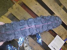 Покрышка 12" 3,00-12 камерная (БЕЗ КАМЕРЫ) кроссовая задняя "Monster" МАРКИРОВАННАЯ