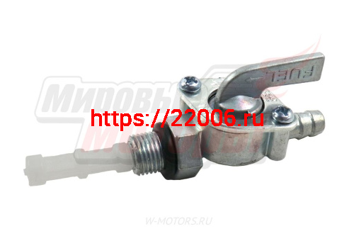 Бензокран F50/F80 (хром) (с НАРУЖНОЙ резьбой,под бензобак с внутренней резьбой) фото 2