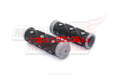 Ручки руля вело 90мм (пара) "Ромбик" фото 3 Ручки руля вело 90мм (пара) "Ромбик" фото 3