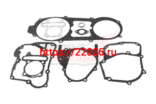 Набор прокладок двигателя YABEN-150 большой (8 шт) (Россия)