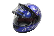 Шлем CONCORD XZF01 синий "S,M,L,XL,XXL" (интеграл)