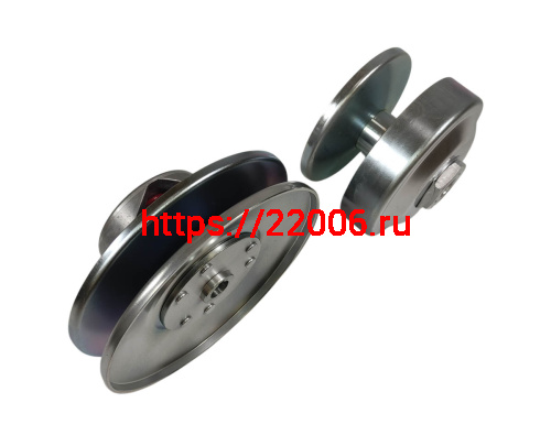 Вариатор TAV2 40, на вал 19, в комплекте 2 шкива, КЛИНОВОЙ (вариатор-19.05мм, ведомый диск- 16.05мм) фото 2 Вариатор TAV2 40, на вал 19, в комплекте 2 шкива, КЛИНОВОЙ (вариатор-19.05мм, ведомый диск- 16.05мм) фото 2