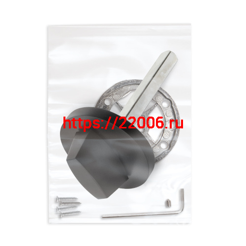 Ручка Fuaro (Фуаро) поворотная BKW8x75.R.RLR52 BL-24 черный фото 2 Ручка Fuaro (Фуаро) поворотная BKW8x75.R.RLR52 BL-24 черный фото 2