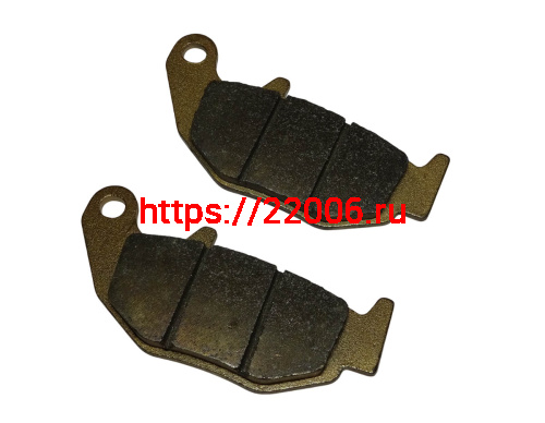 Колодки тормозные дисковые зад. HIRO 250