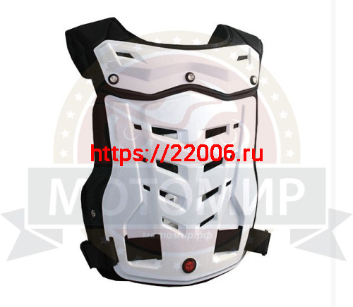 Защита тела мото SCOYCO AM05, (типа "звездных войн"), цвет белый, р-р M фото 3