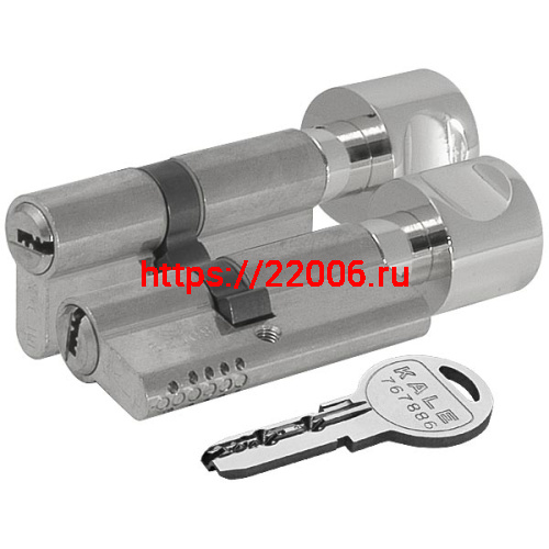 Цилиндровый механизм Kale kilit (Кале килит) с вертушкой 164 OBS SCE/68 (26+10+32) mm никель 5 кл. Цилиндровый механизм Kale kilit (Кале килит) с вертушкой 164 OBS SCE/68 (26+10+32) mm никель 5 кл.