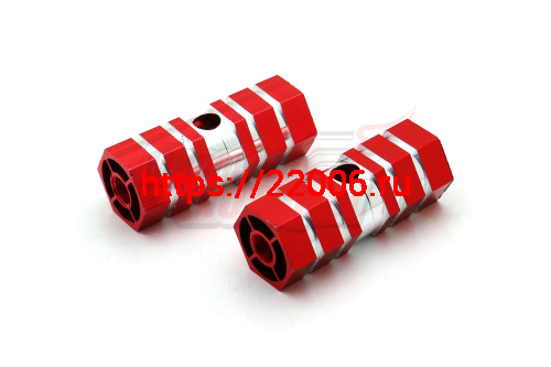 Пеги алюминиевые для трюковых самокатов 25х60мм (пара)(разные цвета) Пеги алюминиевые для трюковых самокатов 25х60мм (пара)(разные цвета)