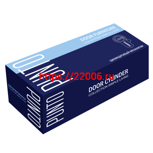 Цилиндровый Punto (Пунто) механизм (Z402/110) Z4002Knob110(50+10+50) с вертушкой CP хром фото 3