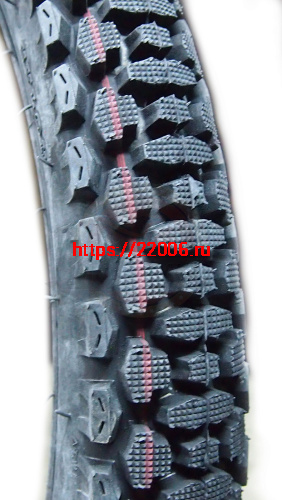 Покрышка 17" 2.50-17 Р270, без камеры, мопед, WANDA фото 2